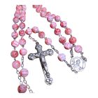 Virágmintás Gyöngy Rózsafüzér