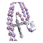 Virágmintás Gyöngy Rózsafüzér