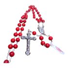 Korall ásvány rózsafüzér