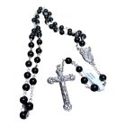 Ónix ásvány rózsafüzér