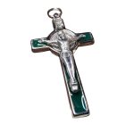 Tűzzománc Feszület Medál