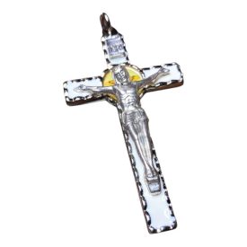 Tűzzománc Feszület Medál