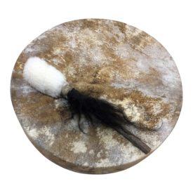 Sámándob lóbőrből