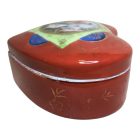 Szívecskés Szentképes Ereklye Tartó