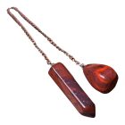 Boszorkány inga vörös jáspis