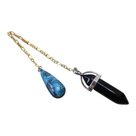 Boszorkány inga krikozolla és obszidián