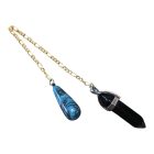 Boszorkány inga krikozolla és obszidián