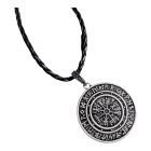 Vegvisir nyaklánc rúnákkal