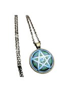 Védelmi Pentagram Amulett lánc