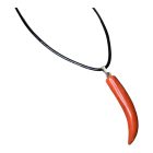 Ásvány Nyaklánc Bőrszíjjal