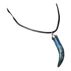 Ásvány Nyaklánc Bőrszíjjal