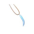 Ásvány Nyaklánc Bőrszíjjal