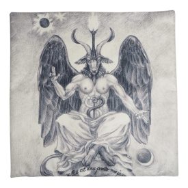 Párnahuzat baphomet