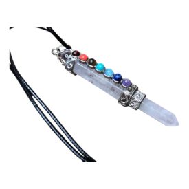 Csakraharmonizáló hegyikristály nyaklánc