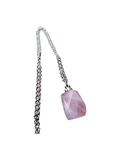 Bevonzó Rózsakvarc Amulett