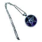 Védelmi Pentagram Amulett Lánc