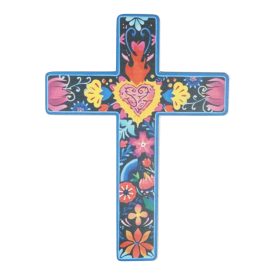 Mexikói fakereszt szív