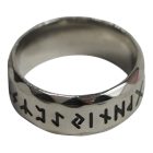 Férfi rúna jeles gyűrű