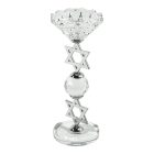 Zsidó  csiszolt gyertyatartó