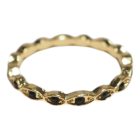 Apró kék köves gyűrű