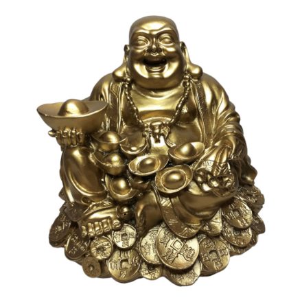 Gazdagság Buddha Szobor
