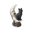 Világítós macska szobor