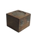 Fém virágbetétes láda