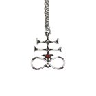 Sátán kereszt nyaklánc