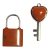 Vörös jáspis lakat és kulcs