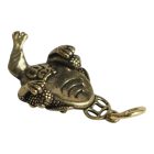 Bőség béka kulcstartó