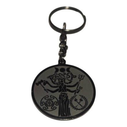 Hekaté istennő kulcstartó