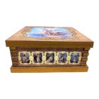 Szentképes fa dobozka