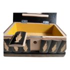 Titokzáras antik fa dobozka