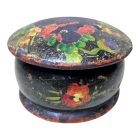 Antik mintás fa szelence