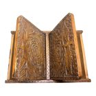 Dombornyomásos Antik Fa dobozka