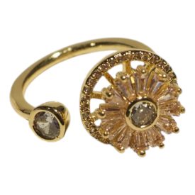 Rózsaszín pörgős gyűrű