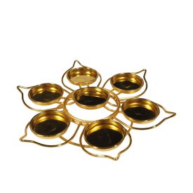 Virág alakú mécsestartó