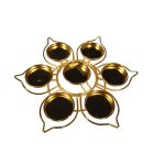 Virág alakú mécsestartó