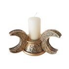 Hármas Hold gyertyatartó