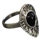 Fekete csepp gyűrű