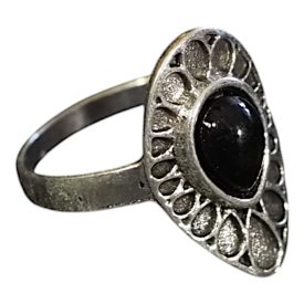 Fekete csepp gyűrű