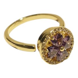 Lila pörgős gyűrű