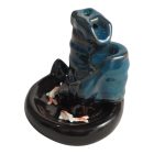 Halacskák kúpfüstölő tartó