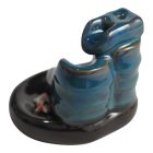 Halacskák kúpfüstölő tartó