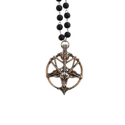 Baphomet gyöngyös nyaklánc