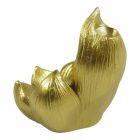 Lótusz füstölőtartó aranyszínű