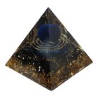 Lapis lazuli orgonit piramis