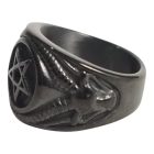 Pentagram férfi pecsétgyűrű