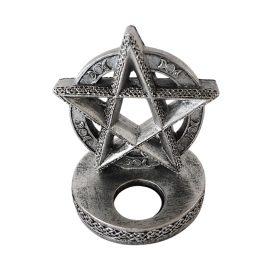 Pentagramos mécsestartó