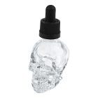 Koponyás parfümös üveg